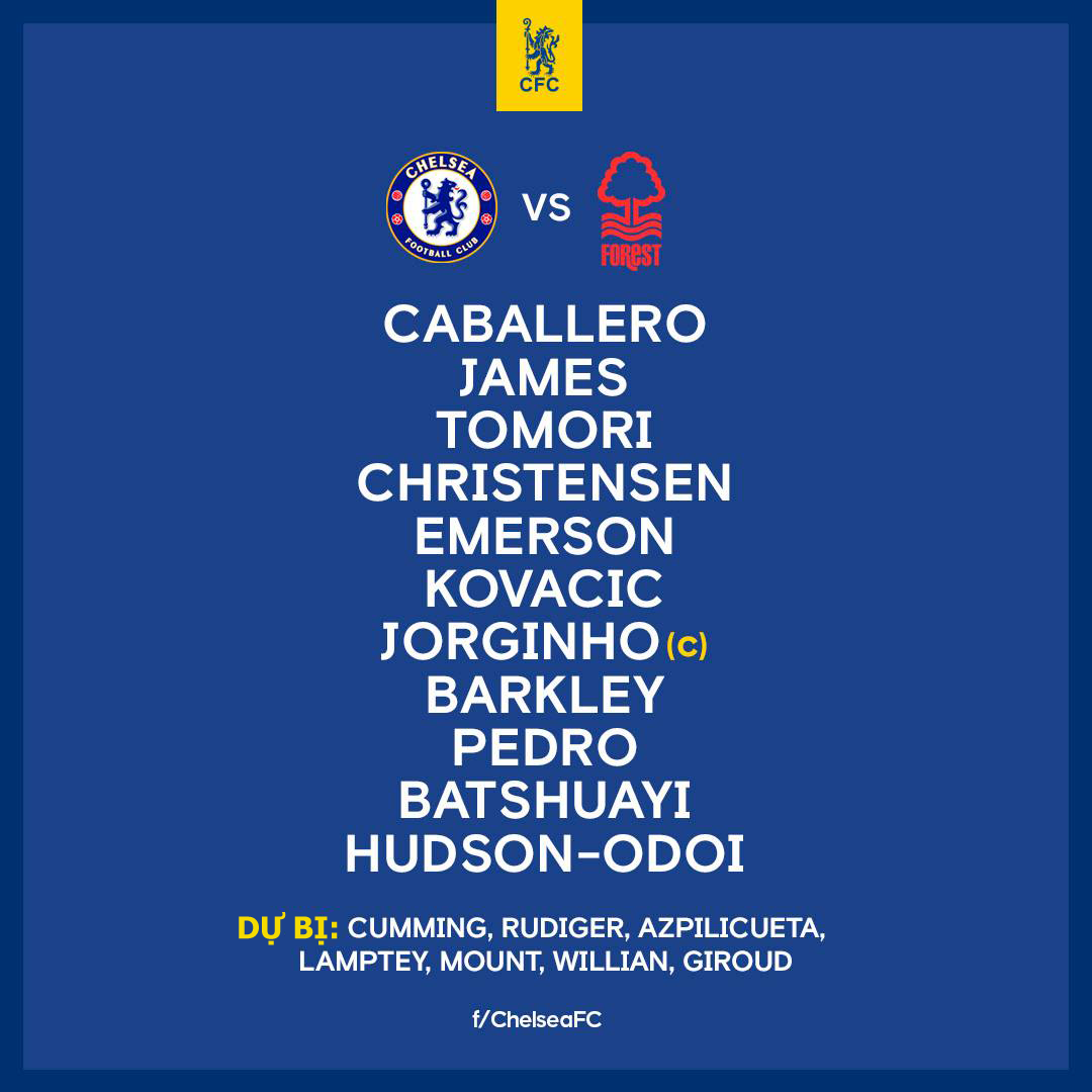 Chelsea 2-0 Nottingham Forest: Niềm vui trở lại Chelsea 2-0 Nottingham Forest: Niềm vui trở lại