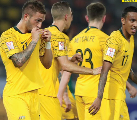 U23 Iraq 1-1 U23 Australia: Piscopo lập siêu phẩm, U23 Australia chia điểm tiếc nuối